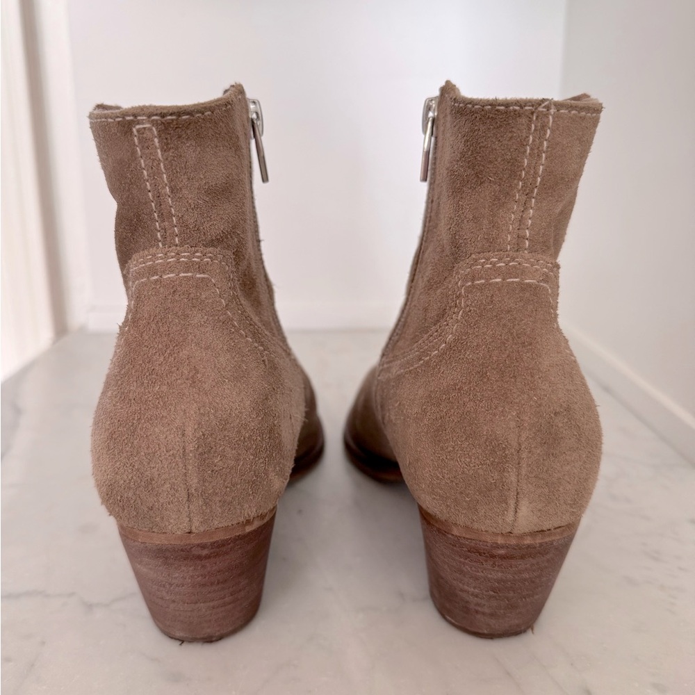 DOLCE VITA Silma Western Booties in Truffle Shade - Picture 8 of 15